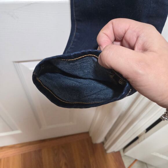 J.Crew Mercantile Dark Wash Skinny Jeans W31 L28 - Picture 3 of 8